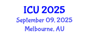 International Conference on Ultrasonics (ICU) September 09, 2025 - Melbourne, Australia