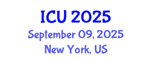 International Conference on Ultrasonics (ICU) September 09, 2025 - New York, United States