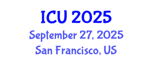 International Conference on Ultrasonics (ICU) September 27, 2025 - San Francisco, United States
