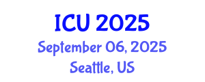 International Conference on Ultrasonics (ICU) September 06, 2025 - Seattle, United States