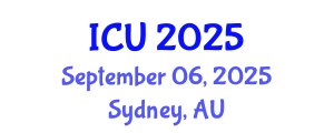International Conference on Ultrasonics (ICU) September 06, 2025 - Sydney, Australia
