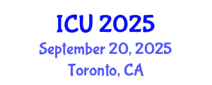 International Conference on Ultrasonics (ICU) September 20, 2025 - Toronto, Canada