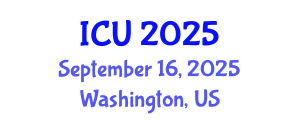 International Conference on Ultrasonics (ICU) September 16, 2025 - Washington, United States