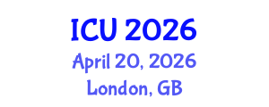 International Conference on Ultrasonics (ICU) April 20, 2026 - London, United Kingdom International Conference on Ultrasonics (ICU) April 20, 2026 - London, United Kingdom