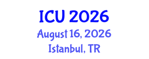 International Conference on Ultrasonics (ICU) August 16, 2026 - Istanbul, Turkey International Conference on Ultrasonics (ICU) August 16, 2026 - Istanbul, Turkey
