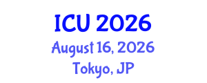 International Conference on Ultrasonics (ICU) August 16, 2026 - Tokyo, Japan International Conference on Ultrasonics (ICU) August 16, 2026 - Tokyo, Japan