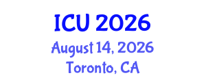 International Conference on Ultrasonics (ICU) August 14, 2026 - Toronto, Canada International Conference on Ultrasonics (ICU) August 14, 2026 - Toronto, Canada