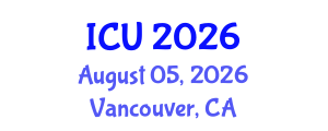 International Conference on Ultrasonics (ICU) August 05, 2026 - Vancouver, Canada International Conference on Ultrasonics (ICU) August 05, 2026 - Vancouver, Canada