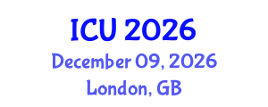 International Conference on Ultrasonics (ICU) December 09, 2026 - London, United Kingdom International Conference on Ultrasonics (ICU) December 09, 2026 - London, United Kingdom
