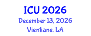 International Conference on Ultrasonics (ICU) December 13, 2026 - Vientiane, Laos International Conference on Ultrasonics (ICU) December 13, 2026 - Vientiane, Laos