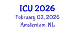 International Conference on Ultrasonics (ICU) February 02, 2026 - Amsterdam, Netherlands International Conference on Ultrasonics (ICU) February 02, 2026 - Amsterdam, Netherlands