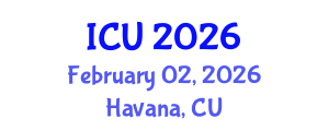 International Conference on Ultrasonics (ICU) February 02, 2026 - Havana, Cuba International Conference on Ultrasonics (ICU) February 02, 2026 - Havana, Cuba