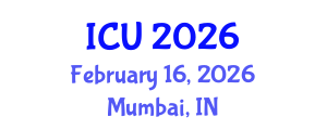 International Conference on Ultrasonics (ICU) February 16, 2026 - Mumbai, India International Conference on Ultrasonics (ICU) February 16, 2026 - Mumbai, India