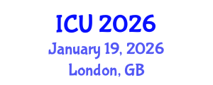 International Conference on Ultrasonics (ICU) January 19, 2026 - London, United Kingdom International Conference on Ultrasonics (ICU) January 19, 2026 - London, United Kingdom