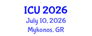 International Conference on Ultrasonics (ICU) July 10, 2026 - Mykonos, Greece International Conference on Ultrasonics (ICU) July 10, 2026 - Mykonos, Greece