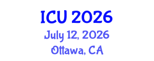 International Conference on Ultrasonics (ICU) July 12, 2026 - Ottawa, Canada International Conference on Ultrasonics (ICU) July 12, 2026 - Ottawa, Canada