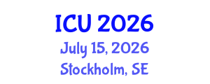 International Conference on Ultrasonics (ICU) July 15, 2026 - Stockholm, Sweden International Conference on Ultrasonics (ICU) July 15, 2026 - Stockholm, Sweden