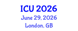 International Conference on Ultrasonics (ICU) June 29, 2026 - London, United Kingdom International Conference on Ultrasonics (ICU) June 29, 2026 - London, United Kingdom