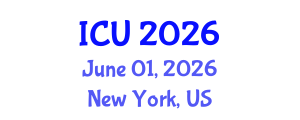International Conference on Ultrasonics (ICU) June 01, 2026 - New York, United States International Conference on Ultrasonics (ICU) June 01, 2026 - New York, United States