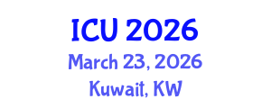International Conference on Ultrasonics (ICU) March 23, 2026 - Kuwait, Kuwait International Conference on Ultrasonics (ICU) March 23, 2026 - Kuwait, Kuwait