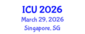 International Conference on Ultrasonics (ICU) March 29, 2026 - Singapore, Singapore