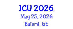 International Conference on Ultrasonics (ICU) May 25, 2026 - Batumi, Georgia International Conference on Ultrasonics (ICU) May 25, 2026 - Batumi, Georgia