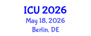 International Conference on Ultrasonics (ICU) May 18, 2026 - Berlin, Germany International Conference on Ultrasonics (ICU) May 18, 2026 - Berlin, Germany