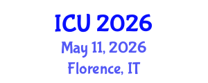 International Conference on Ultrasonics (ICU) May 11, 2026 - Florence, Italy International Conference on Ultrasonics (ICU) May 11, 2026 - Florence, Italy