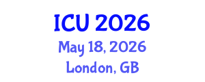 International Conference on Ultrasonics (ICU) May 18, 2026 - London, United Kingdom International Conference on Ultrasonics (ICU) May 18, 2026 - London, United Kingdom