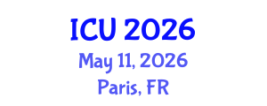 International Conference on Ultrasonics (ICU) May 11, 2026 - Paris, France International Conference on Ultrasonics (ICU) May 11, 2026 - Paris, France