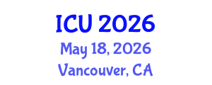 International Conference on Ultrasonics (ICU) May 18, 2026 - Vancouver, Canada International Conference on Ultrasonics (ICU) May 18, 2026 - Vancouver, Canada