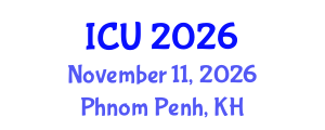International Conference on Ultrasonics (ICU) November 11, 2026 - Phnom Penh, Cambodia International Conference on Ultrasonics (ICU) November 11, 2026 - Phnom Penh, Cambodia