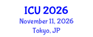International Conference on Ultrasonics (ICU) November 11, 2026 - Tokyo, Japan International Conference on Ultrasonics (ICU) November 11, 2026 - Tokyo, Japan