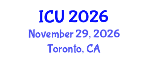 International Conference on Ultrasonics (ICU) November 29, 2026 - Toronto, Canada International Conference on Ultrasonics (ICU) November 29, 2026 - Toronto, Canada