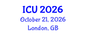 International Conference on Ultrasonics (ICU) October 21, 2026 - London, United Kingdom International Conference on Ultrasonics (ICU) October 21, 2026 - London, United Kingdom