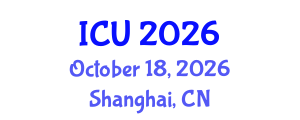 International Conference on Ultrasonics (ICU) October 18, 2026 - Shanghai, China International Conference on Ultrasonics (ICU) October 18, 2026 - Shanghai, China