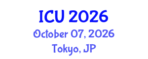 International Conference on Ultrasonics (ICU) October 07, 2026 - Tokyo, Japan International Conference on Ultrasonics (ICU) October 07, 2026 - Tokyo, Japan