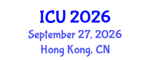 International Conference on Ultrasonics (ICU) September 27, 2026 - Hong Kong, China