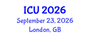 International Conference on Ultrasonics (ICU) September 23, 2026 - London, United Kingdom International Conference on Ultrasonics (ICU) September 23, 2026 - London, United Kingdom