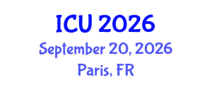 International Conference on Ultrasonics (ICU) September 20, 2026 - Paris, France International Conference on Ultrasonics (ICU) September 20, 2026 - Paris, France