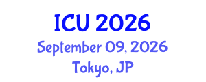 International Conference on Ultrasonics (ICU) September 09, 2026 - Tokyo, Japan International Conference on Ultrasonics (ICU) September 09, 2026 - Tokyo, Japan