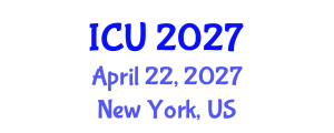 International Conference on Ultrasonics (ICU) April 22, 2027 - New York, United States International Conference on Ultrasonics (ICU) April 22, 2027 - New York, United States