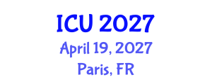 International Conference on Ultrasonics (ICU) April 19, 2027 - Paris, France International Conference on Ultrasonics (ICU) April 19, 2027 - Paris, France