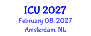 International Conference on Ultrasonics (ICU) February 08, 2027 - Amsterdam, Netherlands International Conference on Ultrasonics (ICU) February 08, 2027 - Amsterdam, Netherlands