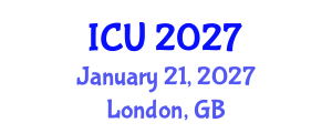International Conference on Ultrasonics (ICU) January 21, 2027 - London, United Kingdom International Conference on Ultrasonics (ICU) January 21, 2027 - London, United Kingdom