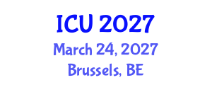 International Conference on Ultrasonics (ICU) March 24, 2027 - Brussels, Belgium International Conference on Ultrasonics (ICU) March 24, 2027 - Brussels, Belgium
