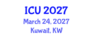 International Conference on Ultrasonics (ICU) March 24, 2027 - Kuwait, Kuwait International Conference on Ultrasonics (ICU) March 24, 2027 - Kuwait, Kuwait