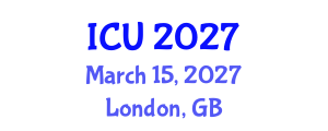 International Conference on Ultrasonics (ICU) March 15, 2027 - London, United Kingdom International Conference on Ultrasonics (ICU) March 15, 2027 - London, United Kingdom