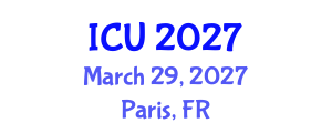 International Conference on Ultrasonics (ICU) March 29, 2027 - Paris, France International Conference on Ultrasonics (ICU) March 29, 2027 - Paris, France