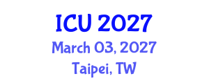 International Conference on Ultrasonics (ICU) March 03, 2027 - Taipei, Taiwan International Conference on Ultrasonics (ICU) March 03, 2027 - Taipei, Taiwan